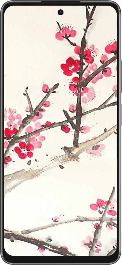Силиконовый чехол Принт с изображением цветения сакуры для Oppo A5 PRO - 6545u-3956 изображение 
