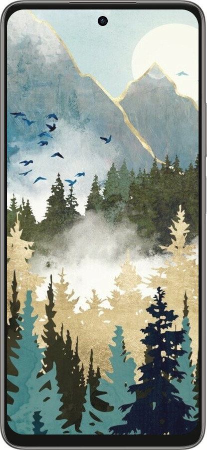 Силиконовый чехол С изображением лесного пейзажа для Oppo A5 PRO - 6548u-3956 изображение 