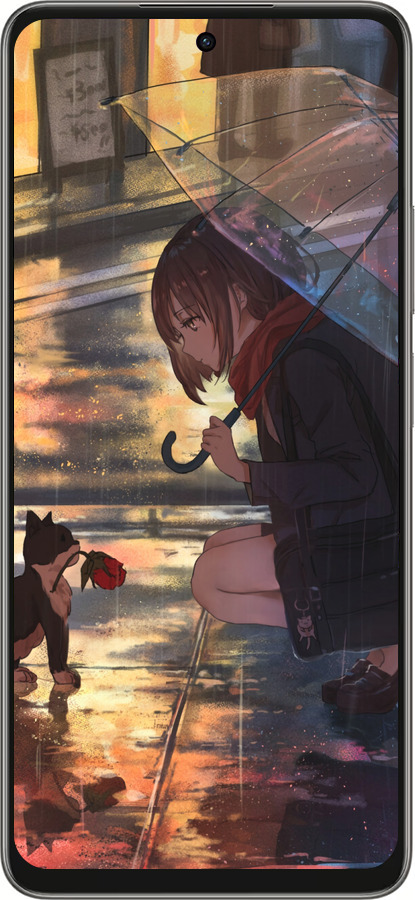 Силиконовый чехол Anime для Oppo A5 PRO - 6609u-3956 изображение 