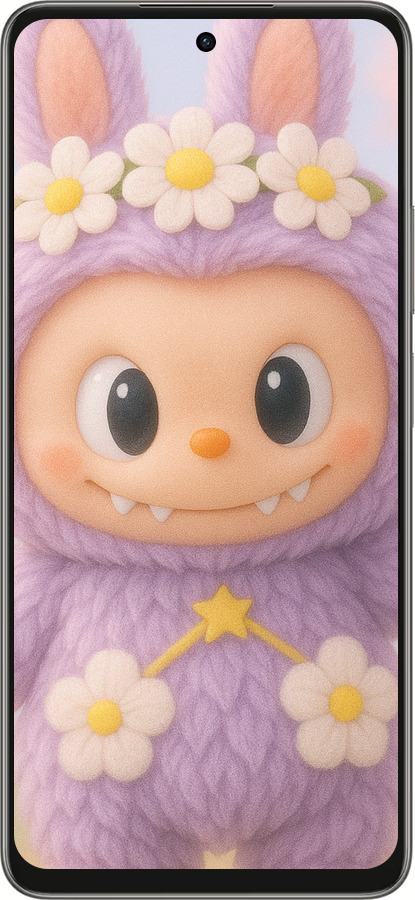 Силиконовый чехол Лабубу 1 для Oppo A5 PRO - 6709u-3956 изображение 