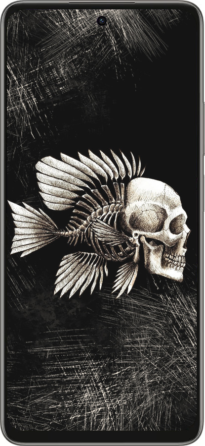 Силиконовый чехол Рыбо-человек для Oppo A5 PRO - 683u-3956 изображение 