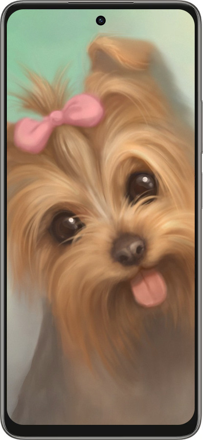 Силіконовий чехол Намальований йоркширський тер'єр для Oppo A5 PRO - 928u-3956 изображение 