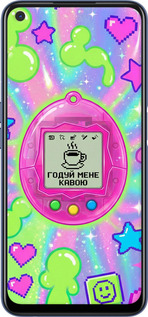 TPU чехол Y2K Aesthetic Retro Pet: Годуй мене кавою для Oppo A52 - 6784b-1930 изображение 