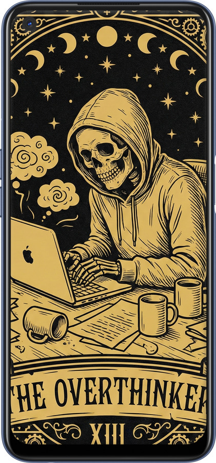 TPU чехол The Overthinker для Oppo A52 - 6774b-1930 изображение 