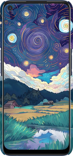 3D пластиковый матовый чехол Креативный арт для Oppo A52 - 6322m-1930 изображение 