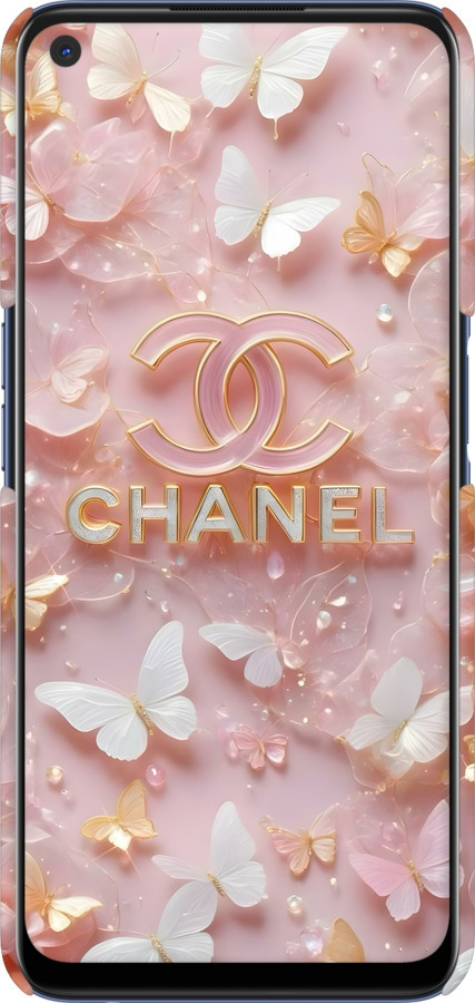 3D пластиковый матовый чехол Шанель для Oppo A52 - 6366m-1930 изображение 