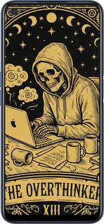 2D пластиковый чехол The Overthinker для Oppo A52 - 6774t-1930 изображение 