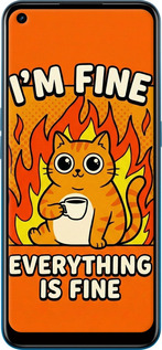 TPU чехол Funny Cat для Oppo A53 - 6786b-568 изображение 