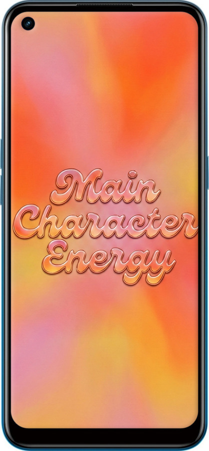 TPU чехол Aura Gradient Main Character Energy Aesthetic Y2K для Oppo A53 - 6783b-568 изображение 