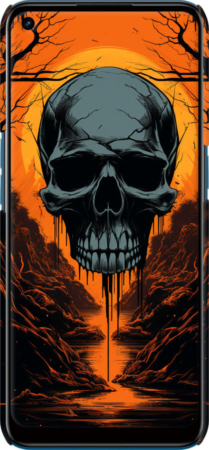 3D пластиковий матовий чехол Чохол для телефону для Oppo A53 - 5953m-568 изображение 