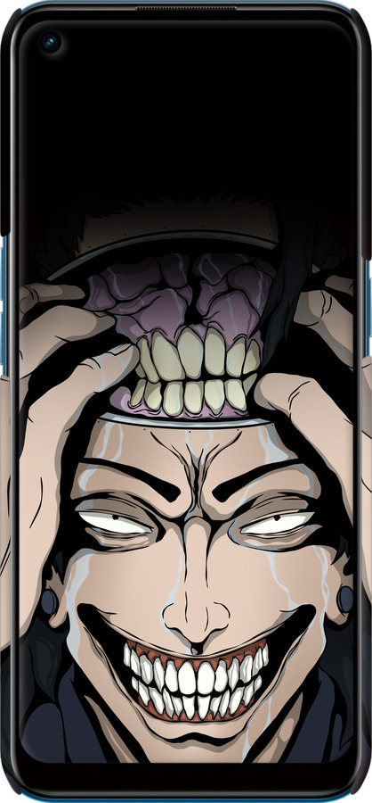 3D пластиковый матовый чехол Магическая Битва Kenjaku для Oppo A53 - 6151m-568 изображение 