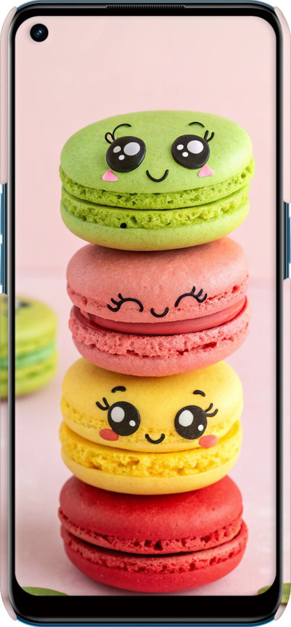 3D пластиковий матовий чехол Печиво для Oppo A53 - 6693m-568 изображение 