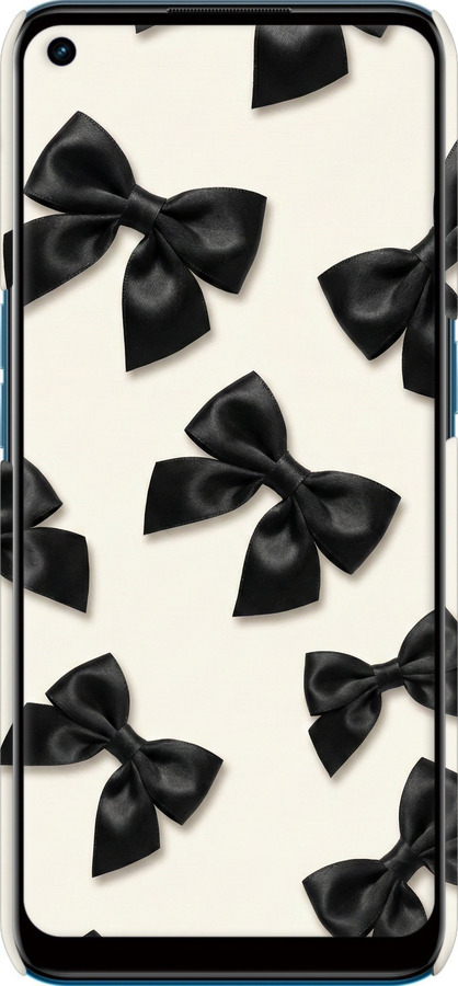 3D пластиковый матовый чехол Dark Coquette для Oppo A53 - 6765m-568 изображение 