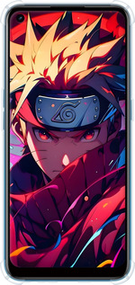 Силіконовий протиударний с посиленими кутами чехол Наруто для Oppo A53 - 6274sp-568 изображение 