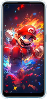 Силикон с усиленными углами чехол Супер Марио для Oppo A53 - 6342sp-568 изображение 