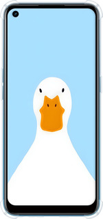 Силикон с усиленными углами чехол Гусь для Oppo A53 - 6350sp-568 изображение 