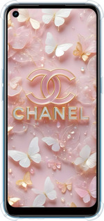 Силикон с усиленными углами чехол Шанель для Oppo A53 - 6366sp-568 изображение 