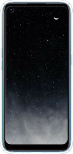 Силикон с усиленными углами чехол Сині хмари, Синій місяць для Oppo A53 - 6396sp-568 изображение 