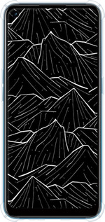 Силикон с усиленными углами чехол С изображением Темных гор для Oppo A53 - 6489sp-568 изображение 