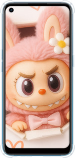 Силіконовий протиударний с посиленими кутами чехол Лабубу 2 для Oppo A53 - 6710sp-568 изображение 