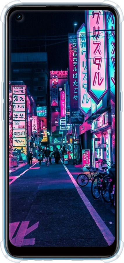 Силикон с усиленными углами чехол № 5403 для Oppo A53 - 5403sp-568 изображение 