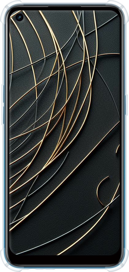 Силіконовий протиударний с посиленими кутами чехол Зв'язок між світами для Oppo A53 - 5837sp-568 изображение 