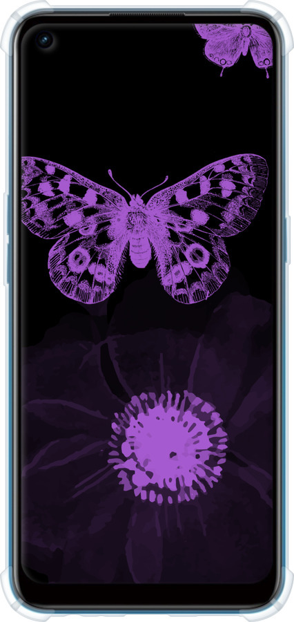 Силикон с усиленными углами чехол Нежность для Oppo A53 - 5906sp-568 изображение 