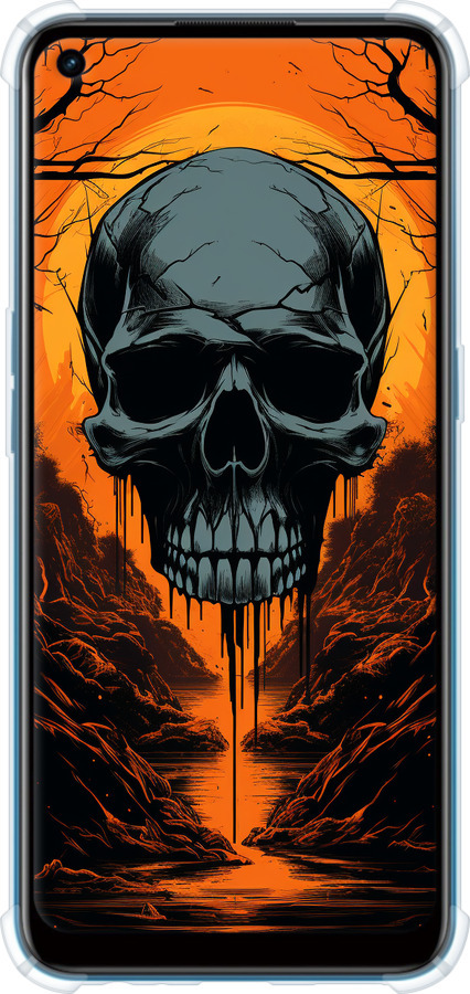 Силіконовий протиударний с посиленими кутами чехол Чохол для телефону для Oppo A53 - 5953sp-568 изображение 