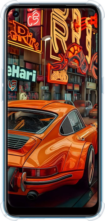 Силикон с усиленными углами чехол Порше для Oppo A53 - 6334sp-568 изображение 