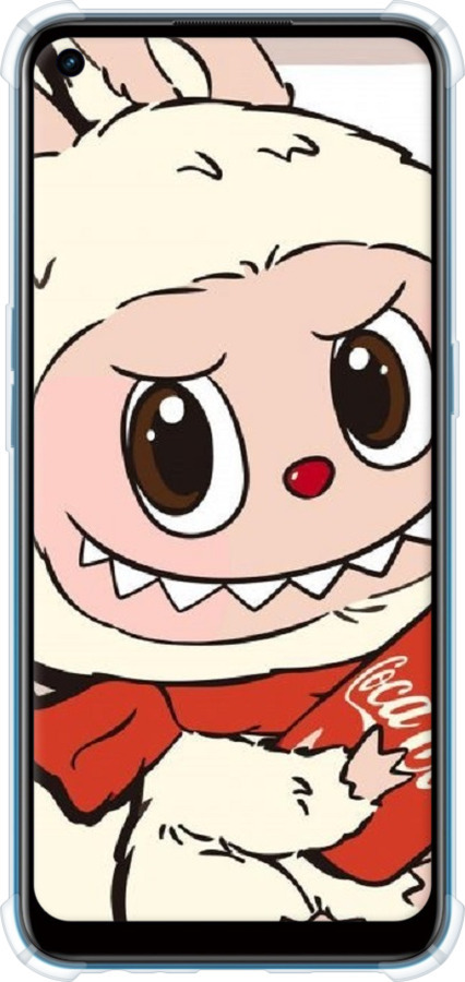 Силіконовий протиударний с посиленими кутами чехол № 6738 для Oppo A53 - 6738sp-568 изображение 