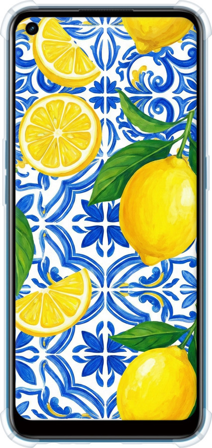 Силикон с усиленными углами чехол Grocery Girl Italian Summer для Oppo A53 - 6766sp-568 изображение 