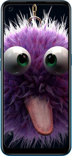 Силиконовый чехол Пушистик для Oppo A53 - 6017u-568 изображение 