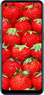 Силиконовый чехол Клубника для Oppo A53 - 6020u-568 изображение 