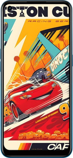 Силиконовый чехол Тачки для Oppo A53 - 6288u-568 изображение 