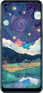 Силіконовий чехол Креативний арт для Oppo A53 - 6322u-568 изображение 