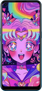 Силиконовый чехол Сейлор Мун 3 для Oppo A53 - 6352u-568 изображение 