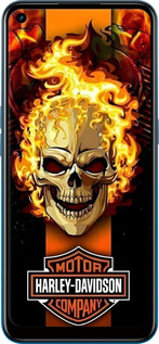 Силиконовый чехол Харлей девидсон для Oppo A53 - 6370u-568 изображение 