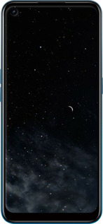 Силиконовый чехол Ночное небо для Oppo A53 - 6451u-568 изображение 