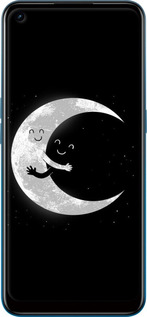 Силіконовий чехол Місячні обійми для Oppo A53 - 6508u-568 изображение 