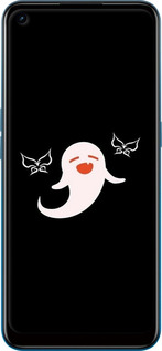 Силиконовый чехол Genshin Impact Ху Тао Искусство духа-призрака для Oppo A53 - 6534u-568 изображение 