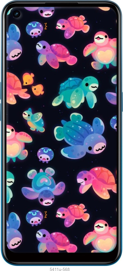 Силиконовый чехол № 5411 для Oppo A53 - 5411u-568 изображение 