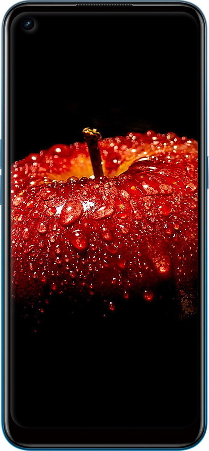 Силиконовый чехол Яблоко для Oppo A53 - 6022u-568 изображение 