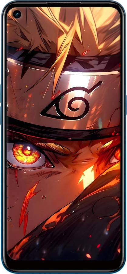 Силиконовый чехол Наруто для Oppo A53 - 6277u-568 изображение 