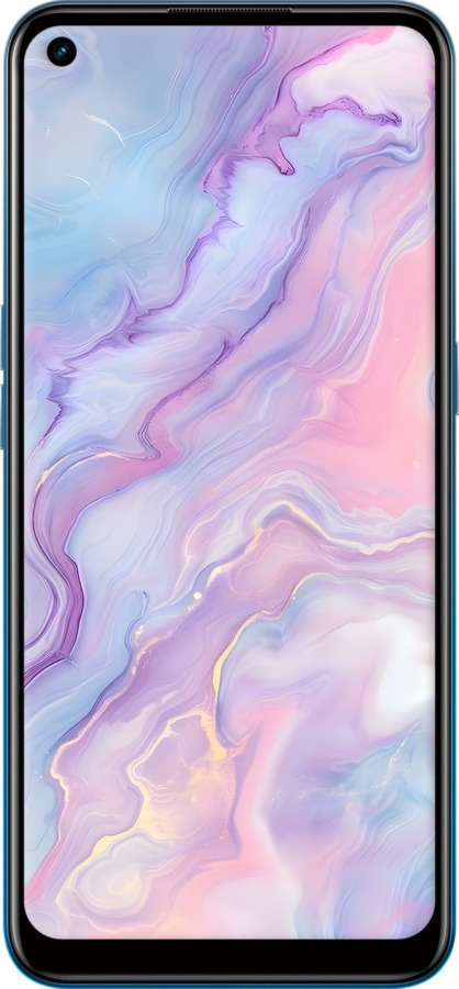 Силіконовий чехол Нежный мрамор для Oppo A53 - 6310u-568 изображение 