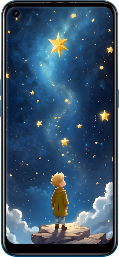Силіконовий чехол Маленький принц для Oppo A53 - 6326u-568 изображение 