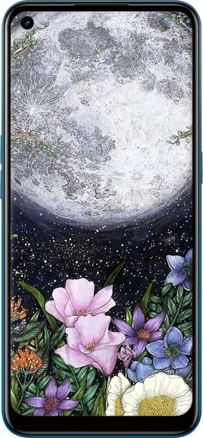 Силіконовий чехол Північ у саду II для Oppo A53 - 6424u-568 изображение 