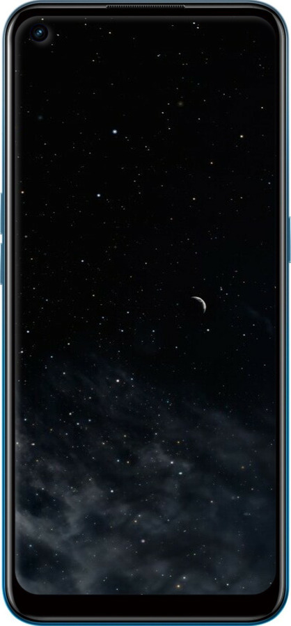 Силиконовый чехол Ночное небо для Oppo A53 - 6451u-568 изображение 