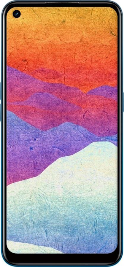 Силиконовый чехол Горный закат для Oppo A53 - 6479u-568 изображение 
