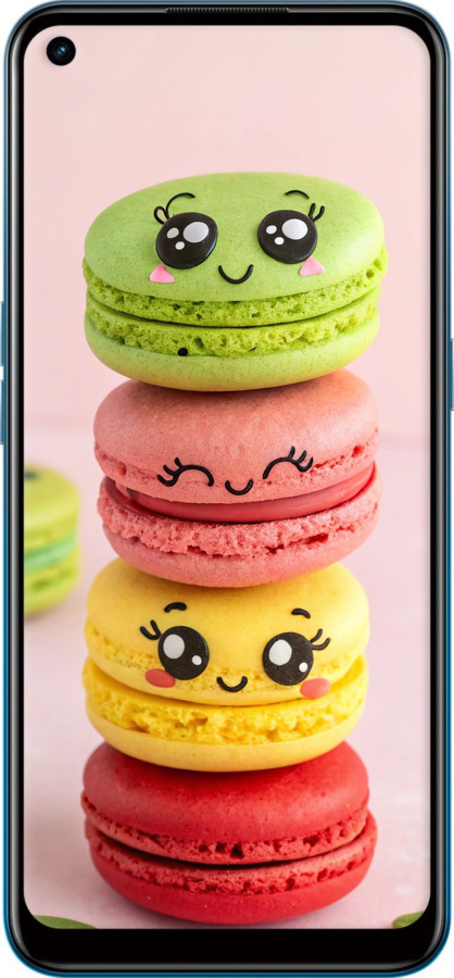 Силиконовый чехол Печенье для Oppo A53 - 6693u-568 изображение 