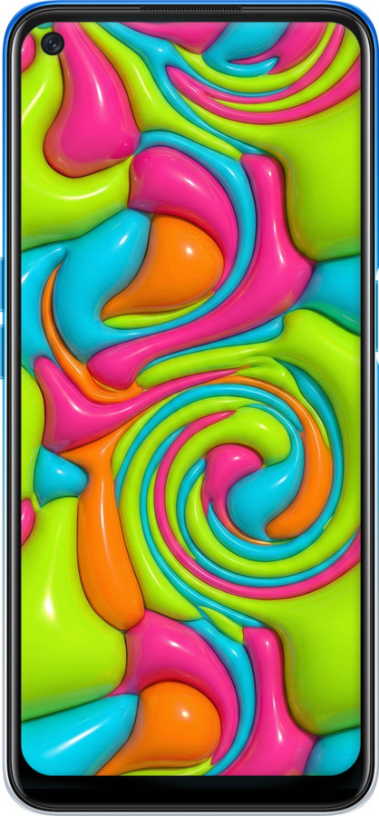 TPU чехол Y2K Jelly Dream для Oppo A54 - 6780b-2306 изображение 